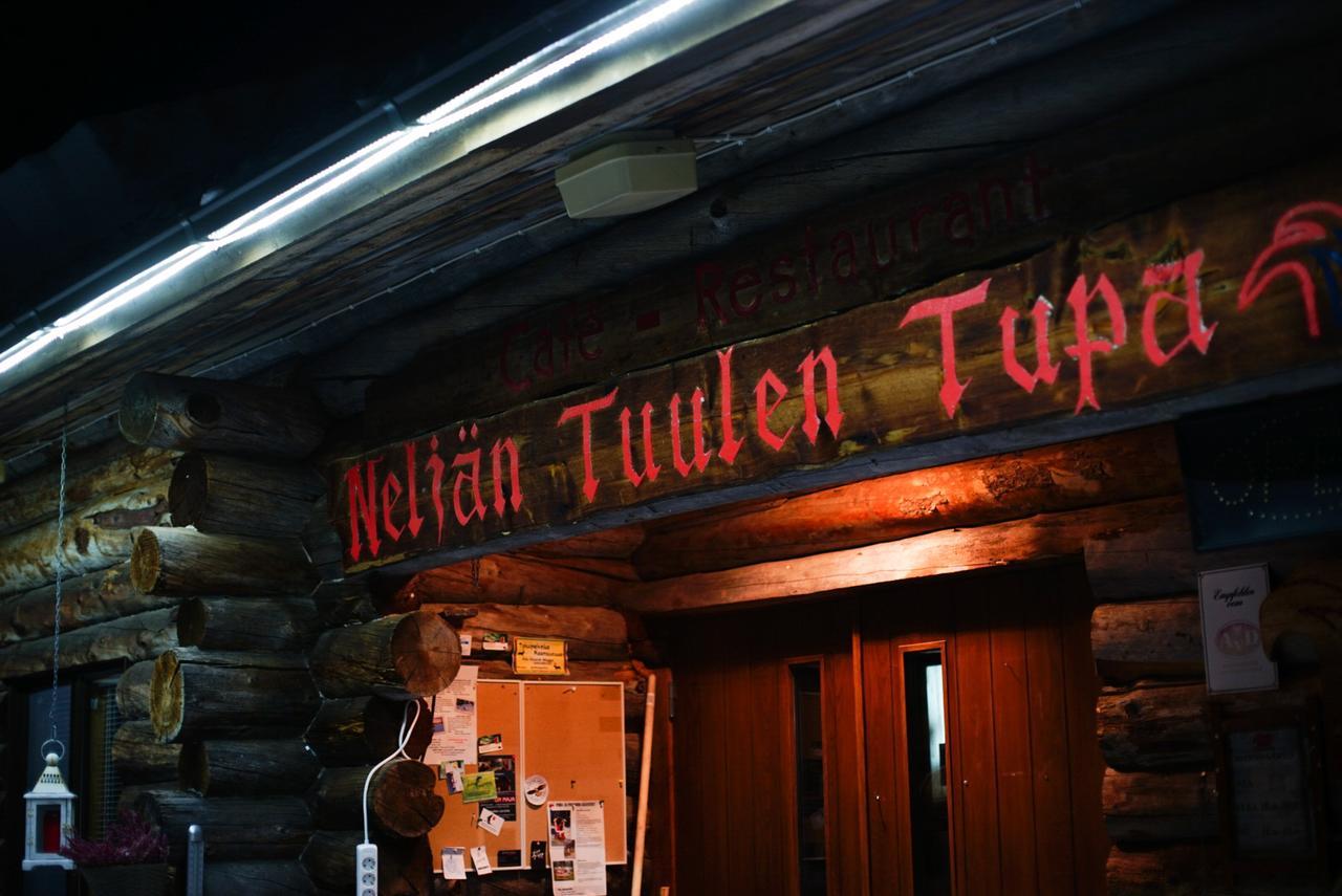 Neljaen Tuulen Tupa Bed and Breakfast Kaamanen Buitenkant foto