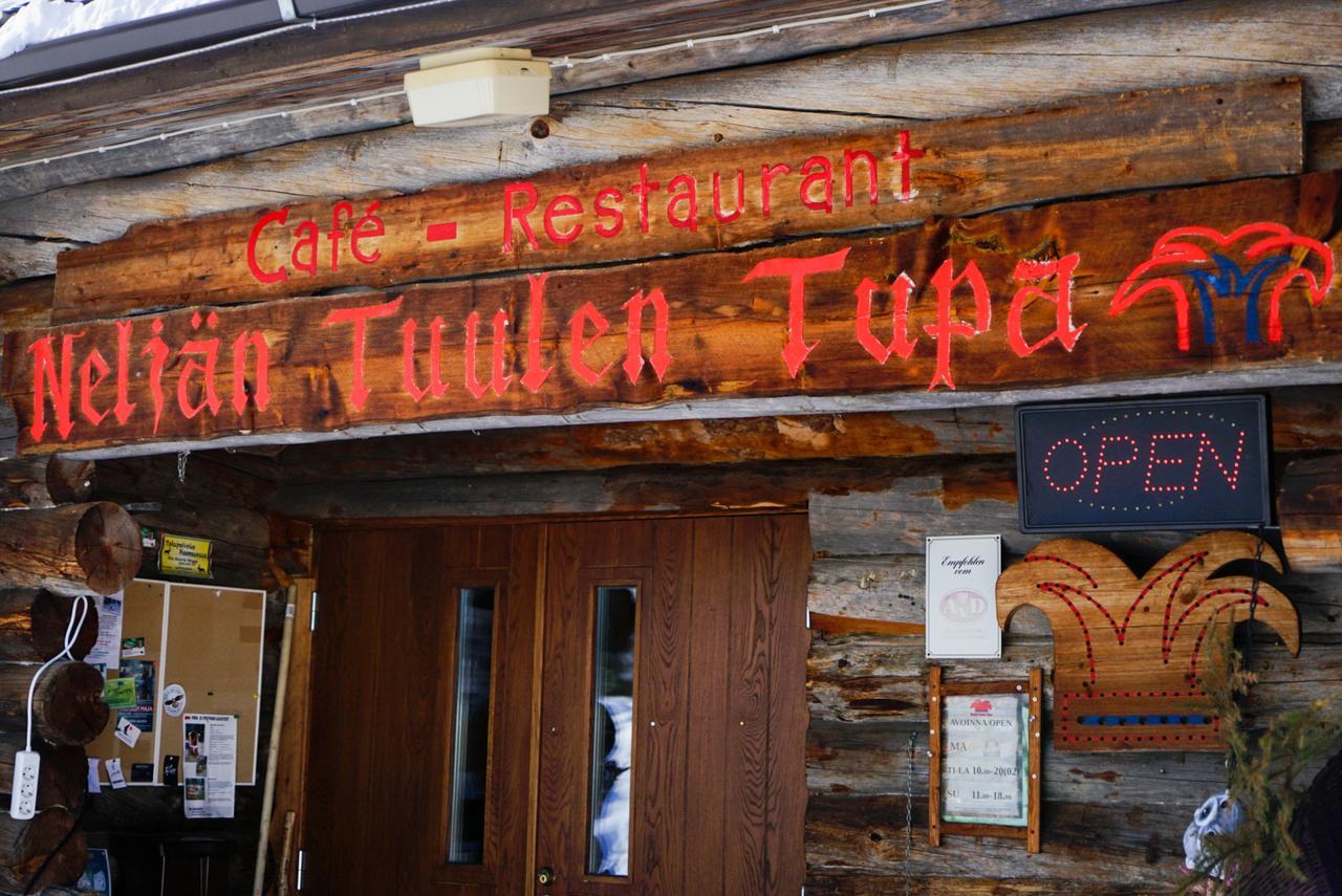 Neljaen Tuulen Tupa Bed and Breakfast Kaamanen Buitenkant foto